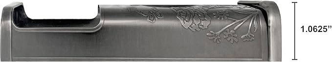 Garden Video Doorbell Cover (Compatible with Ring Battery Doorbell - 2024 Release) (Antique Pewter)