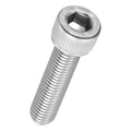 Kozelo 6pcs Socket Head Cap Screws - [M10-1.5 x 45mm] 304 Stainless Steel Allen Socket Drive for Electrical Motor 3D Printing Fan Engine Replacement Use, Silver