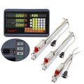 FASTTOBUY 3 Axis Digital Readout 4"+20"+40" DRO Display 5um Precision Linear Scale Encoder 100mm+500mm+1000mm for CNC Wire Milling Cutting Machine