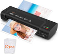 VidaTeco Laminator Machine 9-inch Thermal Cold Laminator with Laminating Sheets 20 pcs,Laminating Machine with 2-Min Faster Preheat,Personal Lamination with Patented Roller for Teacher(Black)