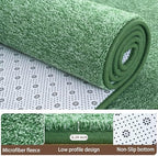 AROGAN 6x9 Area Rugs for Living Room Non Slip Dorm Bedroom Rug, Matte Green - Image 3
