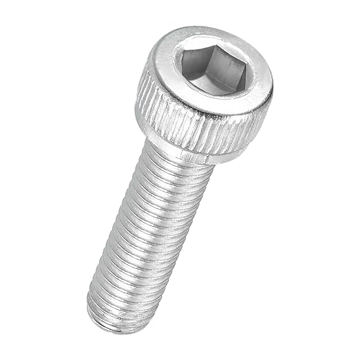 Kozelo 30pcs Socket Head Cap Screws - [M5-0.8 x 18mm] 304 Stainless Steel Allen Socket Drive for Electrical Motor 3D Printing Fan Engine Replacement Use, Silver