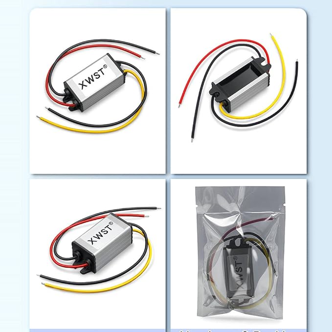 DC to DC 24V to 12V Step Down Voltage 12Volts Regulator Buck Converter Output 5A 60W Power Converter Module (5A)