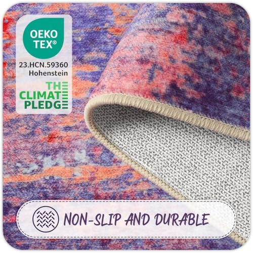 Washable 2x6 Rug Runners for Hallways Kitchen Entryway Non Slip - Image 4