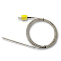 TCELEC TCE-K02H3-100 K Type Thermocouple Metal Probe for Furnace K-Type Input Instrument Thermocouple Sensor Temperature Available from 77°F to 1112°F