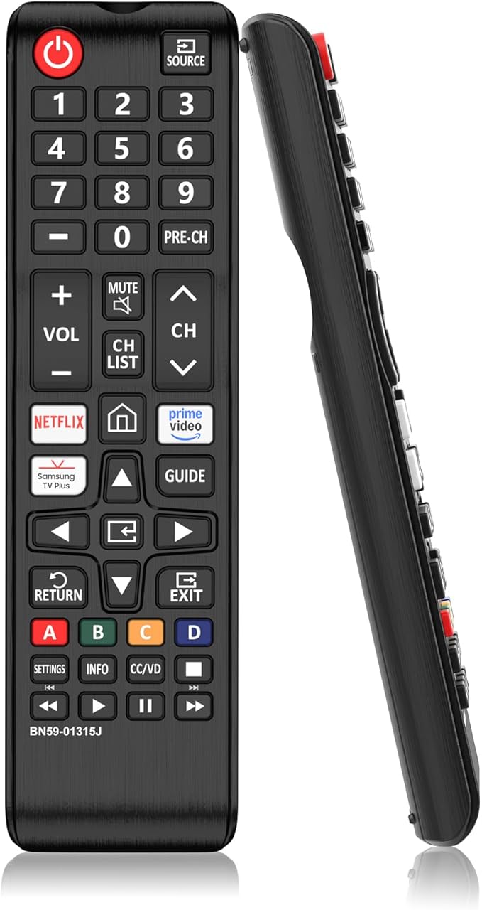 Replacement Remote for Samsung Smart TVs, Universal Control Compatible with BN59-01315J/A, BN59-01199F, for Samsung 4K 8K QLED UHD LCD HDTV