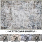 9x12 Area Rugs for Living Room Washable Bedroom Dining Room Brown Blue - Image 7