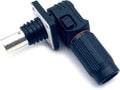 1 Set Battery Energy Storage Connector, 300A High Current Connectors Quick Plug Terminal Black Right Angle Plug and Socket IP67 Waterproof Power Adapter Crimping 95mm² Wiring (1500V)