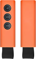 Protective Silicone Sleeve Cover for SimpliSafe KeyFob - Arm and Disarm Remotely, Flexible Case for SimpliSafe Home Security System KeyFob - Latest Gen (Orange)