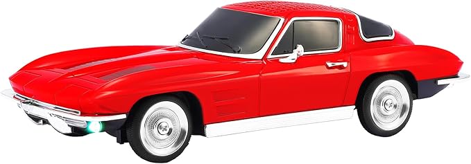 WSTER Retro American Style car Bluetooth Speaker, Portable Wireless Outdoor Speaker, TWS Stereo, Support USB/TF/AUX, Party Bluetooth Speaker with Microphone,Classic car Gifts for Men(RED)