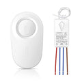 Thinkbee Wireless Light Switch and Receiver Kit - Mini Remote Control Switch for Ceiling Lights, Lamps, Lighting Fixture, No in-Wall Wiring No WiFi Needed, Pull Chain Replacement