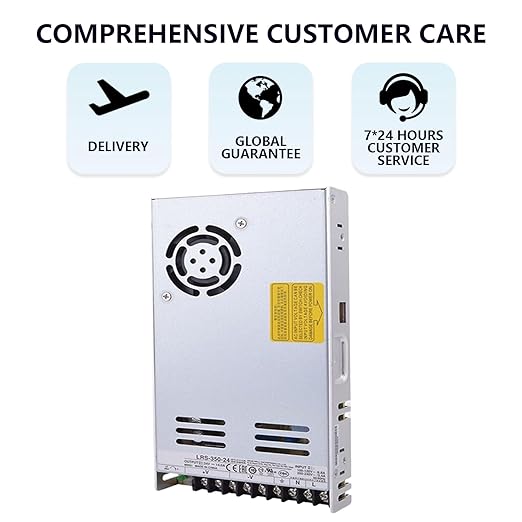 LRS-350-24 24V 14.6A 350W Industrial-Grade Switching Power Supply for Automation Systems/Commercial LED Applications