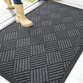 OLANLY Front Door Mat Outside Entrance 47x32, Waterproof Heavy-Duty Doormat by OLANLY