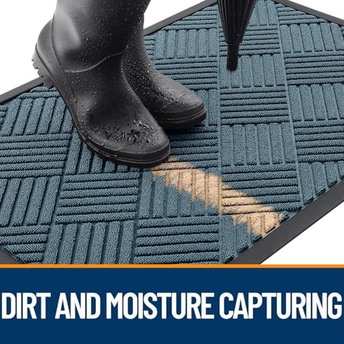 OLANLY Front Door Mat Outside Entrance 47x23, Waterproof Heavy-Duty Doormat - Image 3