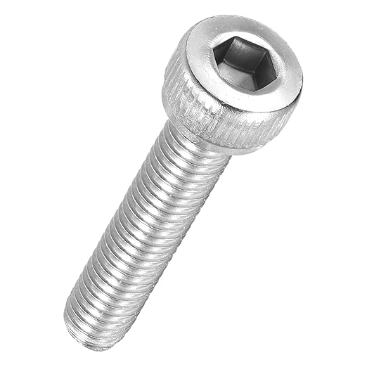 Kozelo 100pcs Socket Head Cap Screws - [M4-0.7 x 18mm] 304 Stainless Steel Allen Socket Drive for Electrical Motor 3D Printing Fan Engine Replacement Use, Silver