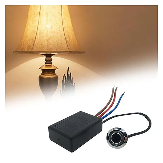 LD 600S EU Touch Dimmer Switch 0 3A/0 8A Rated Current Black Color PVC+Copper Material TUV/EMC/CE/SAA Approved
