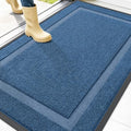 OLANLY Front Door Mat Outside 47x34, All-Season Heavy-Duty Rubber Doormat by OLANLY
