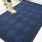OLANLY Front Door Mat Outside Entrance 47x32, Waterproof Heavy-Duty Doormat by OLANLY