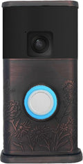 Garden Video Doorbell Cover (Compatible with Ring Battery Doorbell - 2024 Release) (Oiled Bronze)