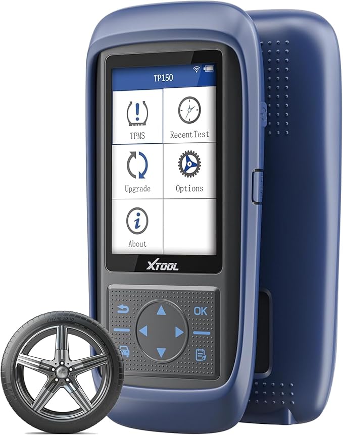 XTOOL TP150 TPMS Programming Tool, 2026 TPMS Relearn Tool, Activate/Relearn All Known TPMS Sensors, Program XTOOL TS100 Sensors (315/ 433MHz), TPMS Reset/Diagnosis