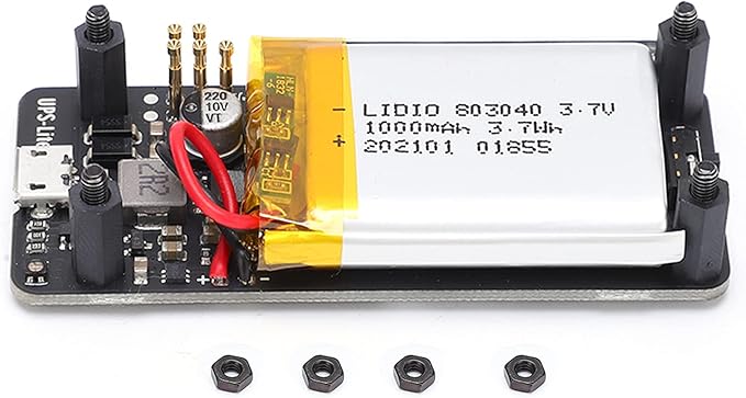 UPS Power Board Lite Supply Battery Pack Charger Accessory for Zero with 1000mAh Lithium Battery Premium Printed Circuit Board 5V2A Power Adapter Recommended