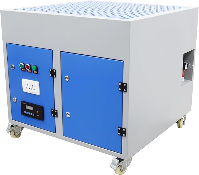 HayWHNKN Metal Working Downdraft Table Dust Collector Vacuum Welding Multi-stage Purification Dust Collector for Grinding Polishing Dusting Welding 31.5''*31.5'' 220V