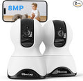 VIMTAG 4K UHD Cameras for Home Security - Indoor Pet Camera, 360° Pan/Tilt Dog Camera with Phone App for Nanny/Baby/Room, Night Vision, Free AI Detection & Motion Tracking, 5G/2.4GHz WiFi, 2-Way Audio