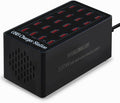 WANLONGXIN 100W 20Port USB Charging Station, Multi USB Charger for Multiple Devices, Black