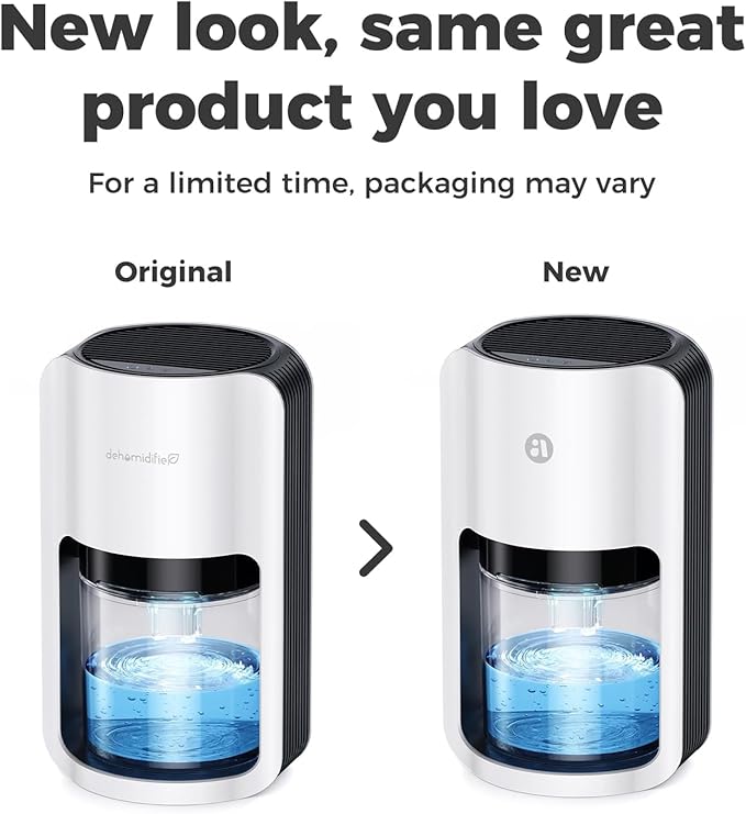 Dehumidifiers for Home, 42oz Dehumidifier for Bathroom, Dehumidifiers for Room with Auto Shut Off, Auto Defrost Quiet Dehumidifier for Bedroom Wardrobe Closet Trailer RV