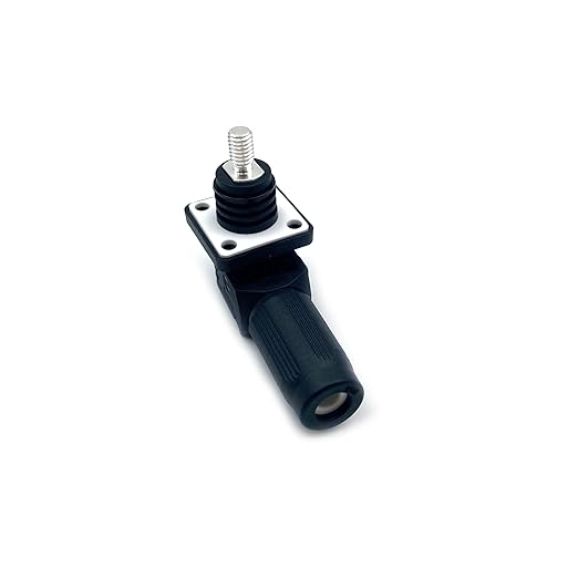350A Battery Energy Storage Connector, 120mm² High Current Connectors IP67 Waterproof Stud Wiring Power Adapter Quick Plug Terminal Right Angle Plug and Socket (1500V Black)