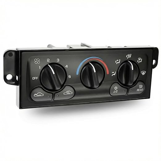 599-213 A/C Control Switch Air Conditioning Climate Control Module, Front Climate Control Module Panel for for 1997-2005 Chevrolet Malibu, 1997-1998 Oldsmobile Achieva, 1997-1999 Oldsmobile Cutlass