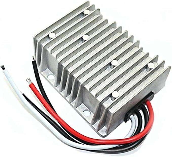 DC 12V Boost to 24V 20A 480W Boost Converter Power Converter Waterproof Module Transformer is Used for Golf Cart, CLU bcarand Other Vehicles