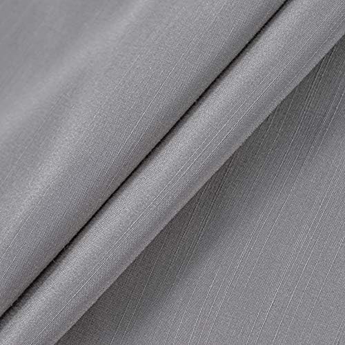 Wrap Around Queen Size Bed Skirt Split Corner 12" Drop-Elastic Dust Ruffle - Image 6