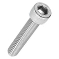 Kozelo 4pcs Socket Head Cap Screws - [M10-1.5 x 55mm] 304 Stainless Steel Allen Socket Drive for Electrical Motor 3D Printing Fan Engine Replacement Use, Silver