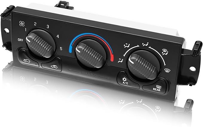 599-193 AC Climate Control Module Compatible with Select Chevrolet & GMC Air Conditioning Module Panel, HVAC Temperature Control Switch Unit, 599193 A/C Heater Climate Control Module