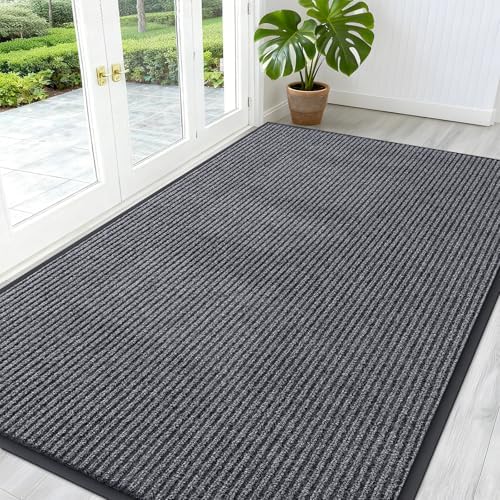 OLANLY Front Door Mat 59x34, Waterproof Heavy-Duty Indoor Outdoor Doormat by OLANLY