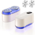 Professional Fabric Shaver, Electric lint Remover Suitable for Sweaters, Coats, Sofas, etc. Type-C Rechargeable, Equipped with 6 Stainless Steel Blades, Safe and Harmless for fine Fabrics.001.