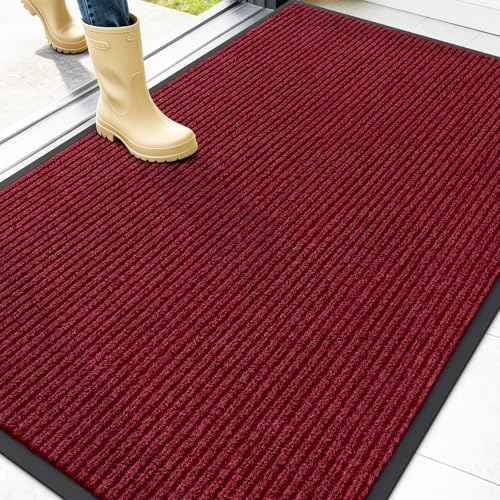 OLANLY Front Door Mat 47x32, Waterproof Heavy-Duty Indoor Outdoor Doormat by OLANLY