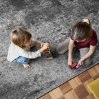 3x7 Black Rug Runners for Hallways Kitchen Runner Rug Non Slip Washable Black Long Runner Rugs with Rubber Backing Soft Abstract Carpet Runner for Bedroom, Kitchen, Bathroom, Entryway - Image 5