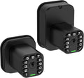 Richelock IU52 Double-Sided Keypad Door Lock, All-Weather, Fully Waterproof Keyless Entry with Dual-Sided Programmable Codes, Same Key Both Sides for Outdoor, Indoor, Gate & Fence