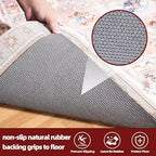 BAGAIL Felt and Natural Rubber Backing Rug Pads 1/8” Thick, 6 x 9 Ft Non Slip Rug Gripper Keep Rugs in Place, Under Area Rug Protective Cushioned Pads, Carpet Runners, Hardwood Floors Protection - Image 4