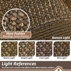 BEQHAUSE Indoor Door Mat 32" x 48", Dirt Trapper Door Mats, Brown - Image 6