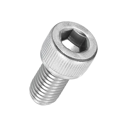 Kozelo 10pcs Socket Head Cap Screws - [M10-1.5 x 18mm] 304 Stainless Steel Allen Socket Drive for Electrical Motor 3D Printing Fan Engine Replacement Use, Silver
