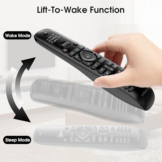 SofaBaton U2 Universal Remote with Backlit Button and Upgraded Scroll Wheel, All in One Universal Remote Control with App Control, Custom Macros for Smart TVs,Sound Bar, DVD/Blu-ray Players and More