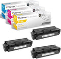 CS Replacement Toner Cartridge Compatible with HP 410A CF411A Cyan CF413A Magenta CF412A Yellow Pro M452 M452dn M452dw M452nw M477fdw M477fnw Pro M477fdn M452dn 3 Color Set