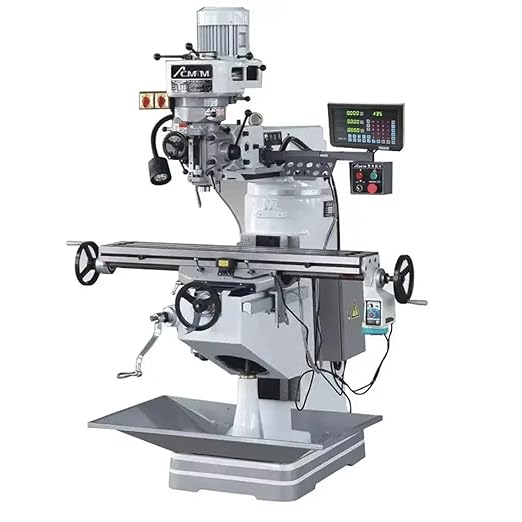 ANBBIN 9X49 Table Bridgeport Machine Tools 3 Axis Digital Readout DRO Display 12inch 36inch 16inch Linear Glass Scale for Milling Lathe Linear Encoder with Accessories 320mm 920mm 420mm