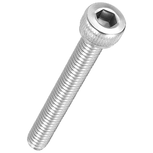 Kozelo 30pcs Socket Head Cap Screws - [M4-0.7 x 28mm] 304 Stainless Steel Allen Socket Drive for Electrical Motor 3D Printing Fan Engine Replacement Use, Silver