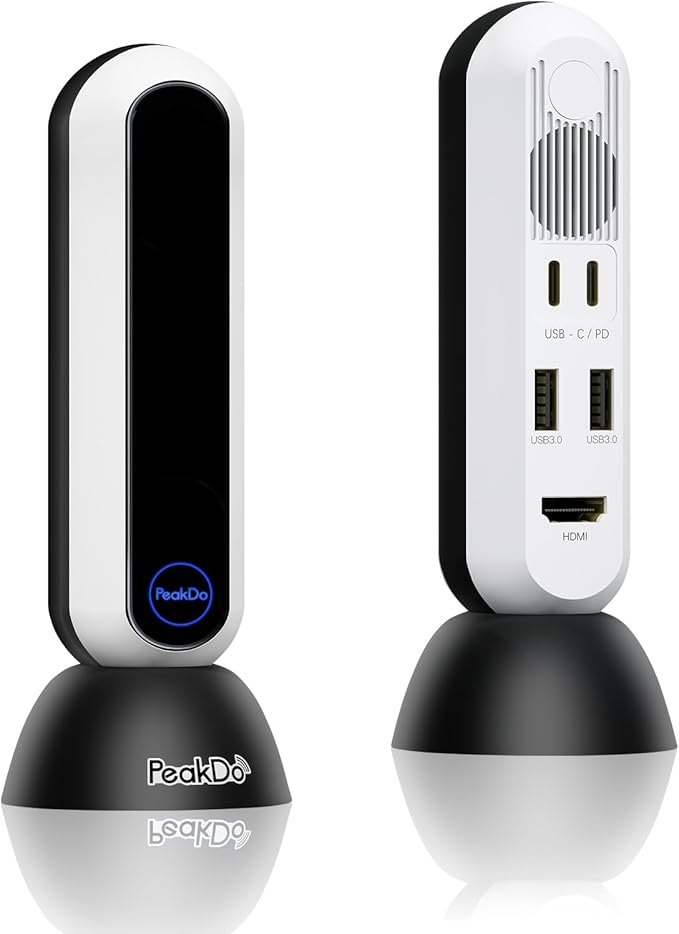 PeakDo Wireless HDMI Transmitter and Receiver 4K@30Hz,0 Latency Wireless HDMI 4K Kit,100ft HDMI Wireless,Wireless HDMI Extender for Streaming Video/Audio to TV/Monitor from Laptop,PC,PS5,Xbox,Camera