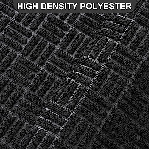 Mibao Front Door Mat Outdoor Entrance, 61.5" x 36" Heavy Duty Welcome Mat for Outdoor and Indoor, Waterproof Dirt Trapper Doormat, Super Absorbent Indoor Entryway Mat for Patio & Porch - Black - Image 6