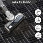 Mibao Front Door Mat Outdoor Entrance, 36" x 24" Heavy Duty Welcome Mat for Outdoor and Indoor, Waterproof Dirt Trapper Doormat, Super Absorbent Indoor Entryway Mat for Patio & Porch - Black - Image 6